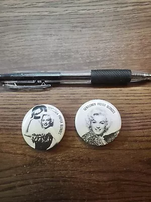 Marilyn Monroe Gentleman Prefer Blondes Pins • $17.17