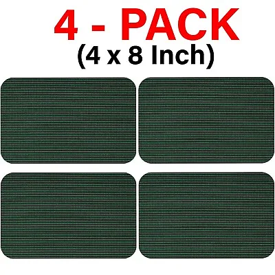 4 Pcs Pool Safety Cover Patch Kit Swimming Pool Safety Cover Repair Kit Green • $14.99