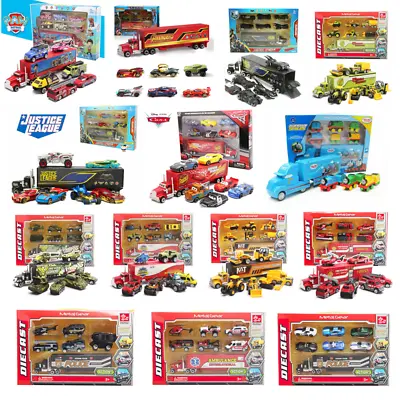 2024 Latest Kids Child Family Playset Game Truck Car Vehicle Diecast Toy Gift • $24.95