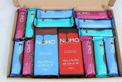 £13.49 • Buy Nomo Variety Vegan Chocolate Bars Selection Box - Dairy Gluten Egg Nut Free