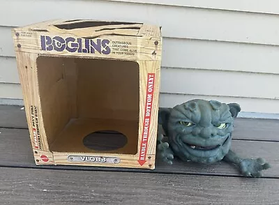 Vtg 1987 Mattel BOGLINS Vlobb PUPPET W/ BOX • $49.99