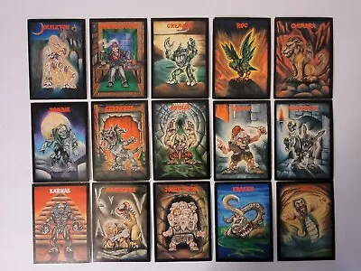 LOT OF 15 - The Original Monster In My Pocket Trading Cards 1991 • $11.95