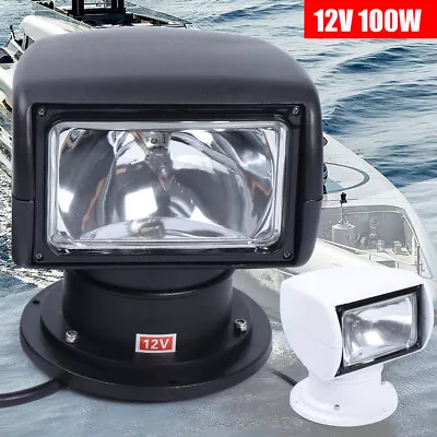 12V Spot Light Boat Remote Control Spotlight Truck Car Marine Searchlight NEW • $79.80