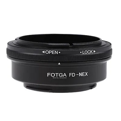 US FOTGA Adapter For Canon FD Lens To Sony E-Mount A7IV A7R A7SIII A6400 A7C NEX • $13.48