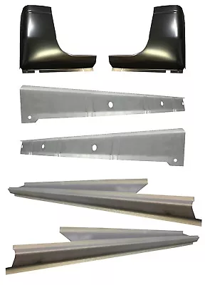 1998-01 Dodge Ram P/u 4dr Quad Cab Inner Outer Rocker Panels & Cab Corner Kit • $349.19