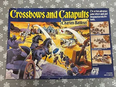 Action GT Crossbows And Catapults Chariots Battleset Board Game • £36.57
