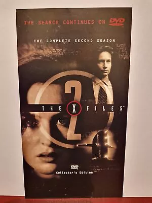 The X-Files Season 2 DVD Box Set - Flyer/Leaflet #W849 • £0.99