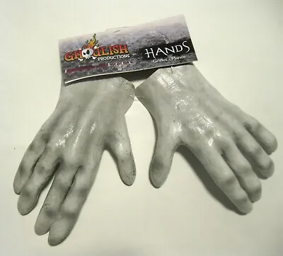 Silent Stalker Hands Pale Alien Monster Adult Halloween Costume Gloves • $33.95