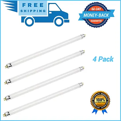 4 Pack F14T5/841 14W 22 Inch T5 Fluorescent Tube Light Bulb 4100K Cool White Min • $32.99