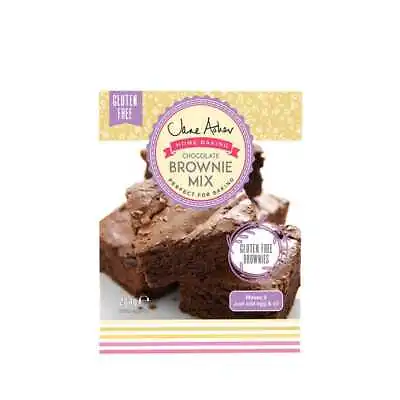 7 X Jane Asher Gluten Free Chocolate Brownie Mix 284g Suitable For Vegetarians • £20.49