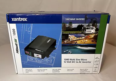 $349.99 • Buy Xantrex, Inverter, Prowatt, 1000 Watt, 12 Volt, Sine Wave, 120Vac, 806-1210