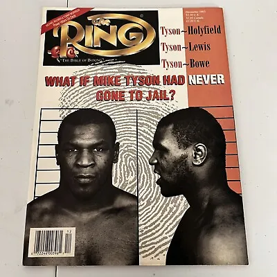 The Ring Boxing Magazine December 1993 What If Mike Tyson Had Never Gone To Jail • $17.24