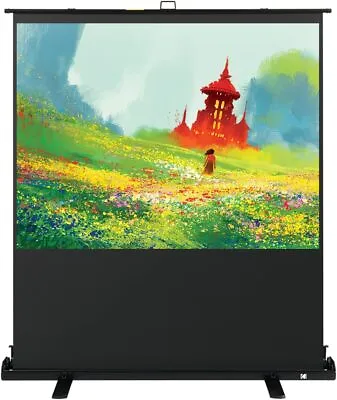 Kodak 60  Portable Projector Screen Pull Up Projection Screen With Stand • $199.99