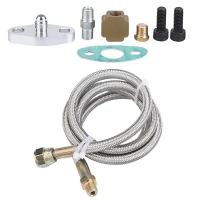 36inch Turbo Oil Return Drain Line Kit Supply Complete Kit For T3 T4 T3/T4 GDS • £17.95