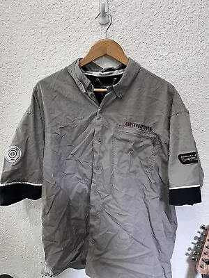 Harley-Davidson Button Up Mens Pockets Shirt Size 2XL Logo Embroidered Mechanic • $20