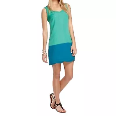 Thakoon For Target Dresses Colorblock Emerald Green & Navy Shift Dress Medium • $30