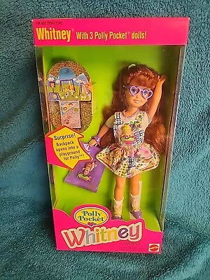 1994 Polly Pocket Whitney Doll Mattel #12983 NIB W 3 Polly Pocket Dolls • $50