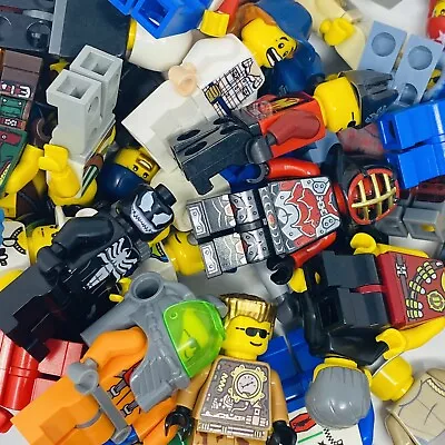 £10.15 • Buy Lego Minifigures Bundle Job Lot  10x Random Lego Figures & 10x Accessories