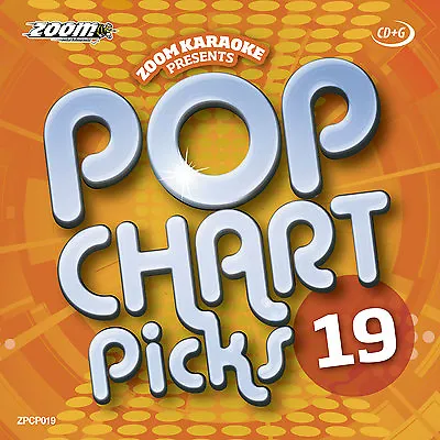 Zoom Karaoke Pop Chart Picks 19 CDG Disc(ZPCP019) (January 2014) • £4.95