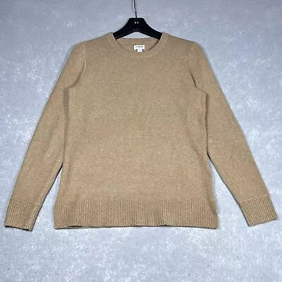 J. Crew Sweater Women's Size Small Brown Lightweight Crew Neck Long Sleeve • $20.80