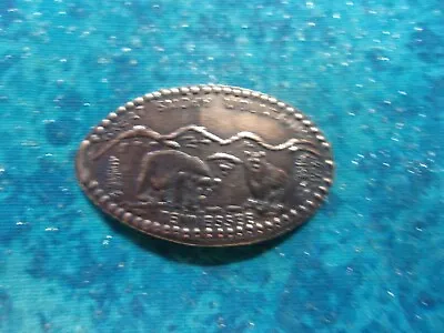 $2.29 • Buy GREAT SMOKY MOUNTAINS TENNESSEE BEARS Elongated Pressed Smashed Penny 3