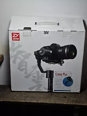 Zhiyun Crane Plus 3-axis Handheld Stabiliser Gimbal Mirrorless Dslr • £195