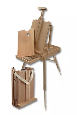 Creative Mark Monet Full French Easel Wood Art Sketchbox Palette Shoulder Strap • $116.54