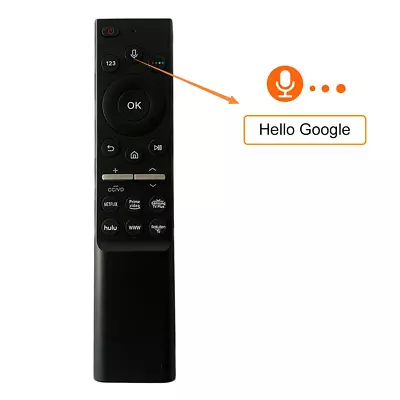 Voice Remote Control For Samsung UN43AU8000FXZA UN50AU8000FXZA 4K UHD Smart TV • $34.42