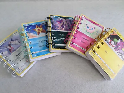 Upcycled Pokemon Card Notebook / Birthday Party Favors Stocking Stuffers • $6.75