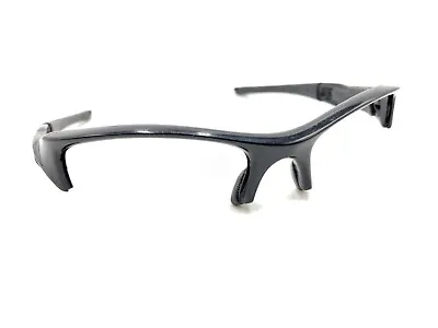 Oakley Flak Black Half Rim Wrap Sunglasses Frames 130 USA Sports Men Women • $69.99