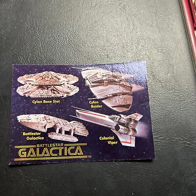 11b Battlestar Galactica 1996 Dart #33 Special Offer Toy StarShips Model Kits • $3.49