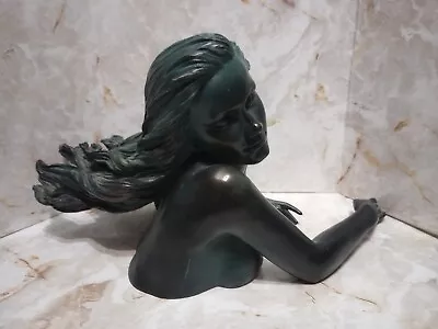 Woman Sculpture Tabletop Mermaid  • $39.95