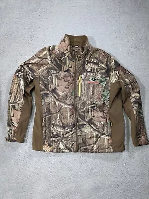 Mossy Oak Break-Up Infinity Jacket 2XL 50-52 Camo Hunting Outdoor Full Zip  • $29.99