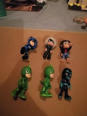 PJ Masks Figures Night NINJA Catboy Luna Girl Wolfies Howler. Geko • £5