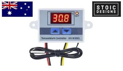 Digital Thermostat Temperature Controller For 12V Fan Light Accessory • $5.95