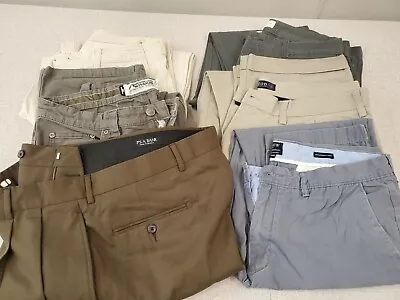 Men's Dress & Casual Pants Sz 33-35  Lot Of 6 #CD94 • $19.99