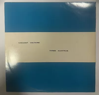 Cabaret Voltaire Three Mantras (PS) Vinyl 12  Single RT038 New Wave • £19.27