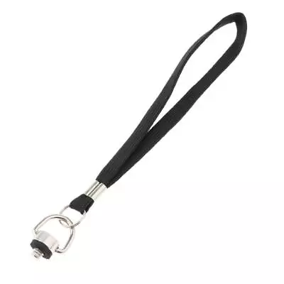 Camera Hand Wrist Strap Lanyard With Stainless Steel 1/4inch Screw Black • $6.85