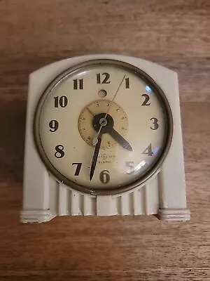 Vintage General Electric Alarm Clock Model 7H154 1940s • $24.99