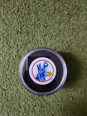 $14.99 • Buy Kansas City Scouts Official Souvenir Hockey Puck Souvenir InGlasCo
