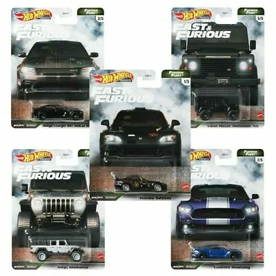 Fast And Furious Real Riders Hot Wheels Premium Diecast 1:64 New/Boxed • £12.99