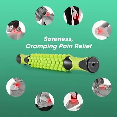 Doeplex Muscle Roller Massage Stick For Athletes 17.5  Body Massager Recovery US • $19.99