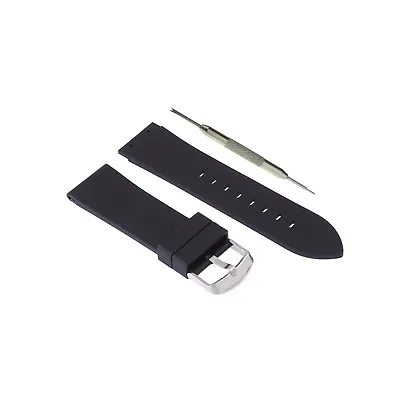 AHK Straps 22mm Fits For U Boat U1001 Silicone Watch Band W/ Tool • $24.49