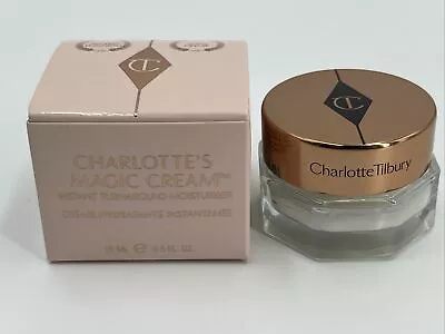 CHARLOTTE TILLBURY Magic Cream Instant Turnaround Moisturizer 0.5 Oz / 15 Ml NEW • $23.99