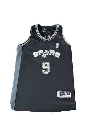 NBA Parker #9 San Antonio Spurs Kids Size 8 Years Black • $27.86