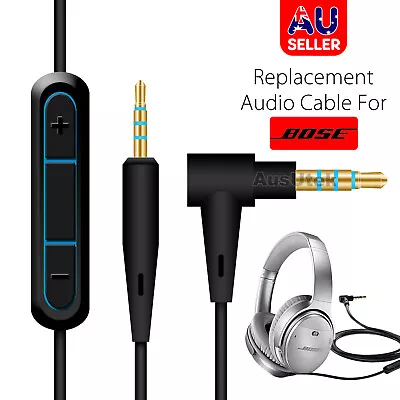 Cable Remote Mic For Bose QuietComfort 25 35 QC25 QC35 Headphone Android Phone • $8.45