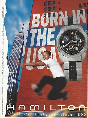 1999 Hamilton Khaki Watch Fortunoff Vintage Print AD 90's Advertisement • $8.98