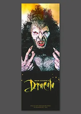 Bram Stoker's DRACULA Art Print Movie POSTER / FILM Vampire Horror • £14.99