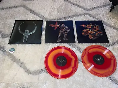 SONIC MAYHEM Quake II - 2LP - Orange / Red Swirl Vinyl - 2024 Limited Edition • $99.99