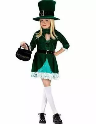 Lil Irish Cutie - Leprechaun - Green - Costume - Medium 8-10 • $34.99